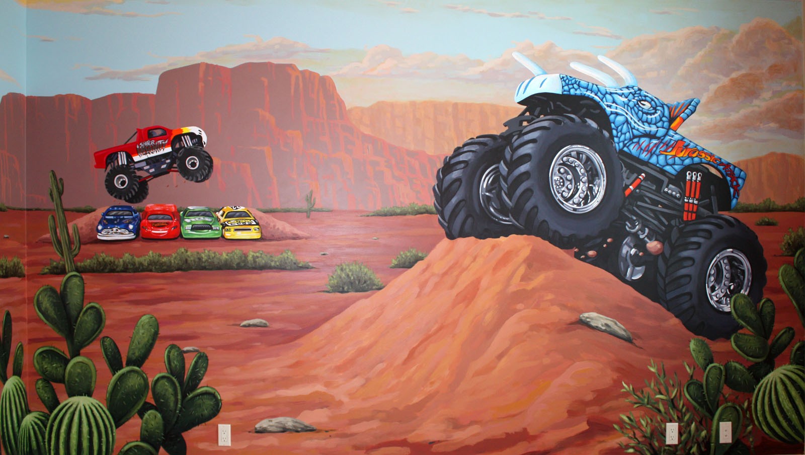 Murals Theme Rooms Flying Colors Murals